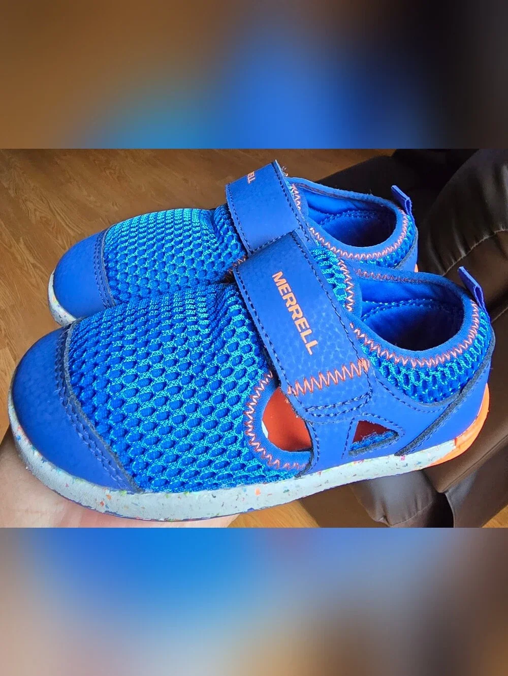 Sz 8 Toddler Kids MERRELL BARE STREPS H2O Active Water Shoes